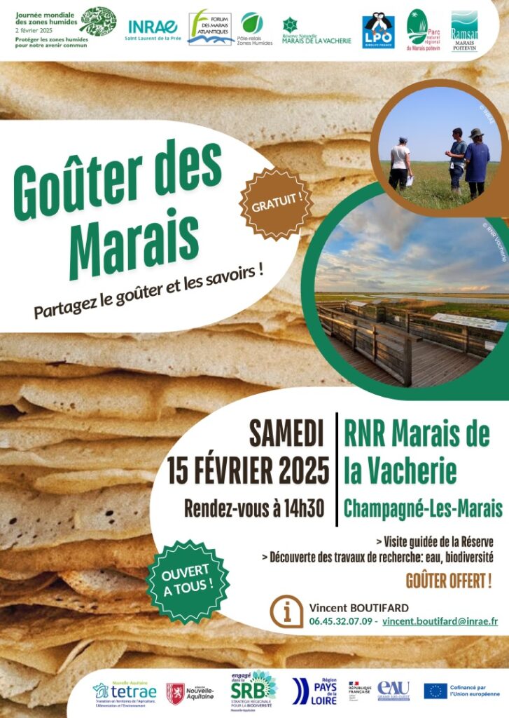 Goûter des marais - 15 février 2025 - Champagné les Marais