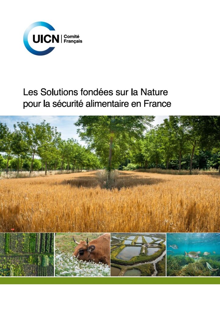 Couverture rapport Solutions Fondées sur la Nature - UICN France